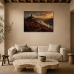 Premium Wall Art Yatay Html Edition – CP-DE-RL-H-001 presented in a sophisticated home setting