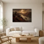 Premium Wall Art Yatay Html Edition – CP-DE-RL-H-003 styled in a refined neutral interior