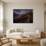Premium Wall Art Yatay Html Edition – CP-DE-RL-H-004 styled in a refined neutral interior