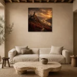 Premium Wall Art Kare Html Edition – CP-DE-RL-S-001 presented in a sophisticated home setting