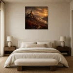 Premium Wall Art Kare Html Edition – CP-DE-RL-S-001 showcased in an elegant minimalist interior