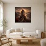 Premium Wall Art Kare Html Edition – CP-DE-RL-S-002 styled in a refined neutral interior