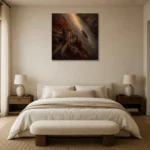 Premium Wall Art Kare Html Edition – CP-DE-RL-S-003 showcased in an elegant minimalist interior