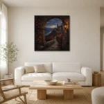 Premium Wall Art Kare Html Edition – CP-DE-RL-S-004 styled in a refined neutral interior