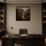 Premium Wall Art Kare Html Edition – CP-DE-RL-S-005 displayed in a contemporary gallery-inspired room