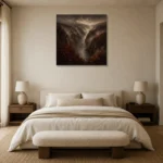 Premium Wall Art Kare Html Edition – CP-DE-RL-S-005 showcased in an elegant minimalist interior