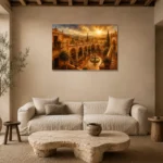 Premium Wall Art Yatay Html Edition – CP-IB-AC-H-003 presented in a sophisticated home setting