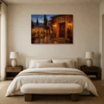 Premium Wall Art Yatay Html Edition – CP-IB-AC-H-004 showcased in an elegant minimalist interior