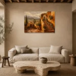 Premium Wall Art Yatay Html Edition – CP-IB-AC-H-005 presented in a sophisticated home setting
