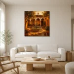 Premium Wall Art Kare Html Edition – CP-IB-AC-S-001 styled in a refined neutral interior