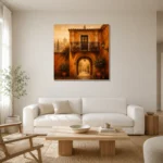 Premium Wall Art Kare Html Edition – CP-IB-AC-S-002 styled in a refined neutral interior
