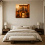 Premium Wall Art Kare Html Edition – CP-IB-AC-S-002 showcased in an elegant minimalist interior