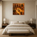 Premium Wall Art Kare Html Edition – CP-IB-AC-S-003 showcased in an elegant minimalist interior
