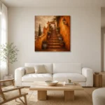 Premium Wall Art Kare Html Edition – CP-IB-AC-S-005 styled in a refined neutral interior