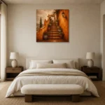 Premium Wall Art Kare Html Edition – CP-IB-AC-S-005 showcased in an elegant minimalist interior