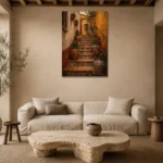 Premium Wall Art Dikey Html Edition – CP-IB-AC-V-005 presented in a sophisticated home setting