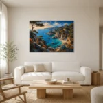 Premium Wall Art Yatay Html Edition – CP-IB-CB-H-001 styled in a refined neutral interior