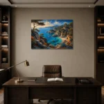 Premium Wall Art Yatay Html Edition – CP-IB-CB-H-001 displayed in a contemporary gallery-inspired room