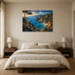 Premium Wall Art Yatay Html Edition – CP-IB-CB-H-001 showcased in an elegant minimalist interior