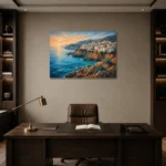 Premium Wall Art Yatay Html Edition – CP-IB-CB-H-002 displayed in a contemporary gallery-inspired room