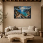 Premium Wall Art Yatay Html Edition – CP-IB-CB-H-003 presented in a sophisticated home setting