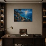 Premium Wall Art Yatay Html Edition – CP-IB-CB-H-004 displayed in a contemporary gallery-inspired room