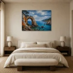 Premium Wall Art Yatay Html Edition – CP-IB-CB-H-005 showcased in an elegant minimalist interior