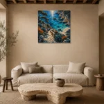 Premium Wall Art Kare Html Edition – CP-IB-CB-S-003 presented in a sophisticated home setting