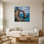 Premium Wall Art Kare Html Edition – CP-IB-CB-S-005 styled in a refined neutral interior