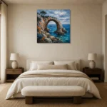 Premium Wall Art Kare Html Edition – CP-IB-CB-S-005 showcased in an elegant minimalist interior