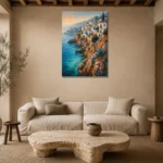 Premium Wall Art Dikey Html Edition – CP-IB-CB-V-002 presented in a sophisticated home setting