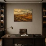 Premium Wall Art Yatay Html Edition – CP-IB-CE-H-001 displayed in a contemporary gallery-inspired room