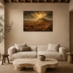Premium Wall Art Yatay Html Edition – CP-IB-CE-H-003 presented in a sophisticated home setting