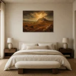 Premium Wall Art Yatay Html Edition – CP-IB-CE-H-003 showcased in an elegant minimalist interior