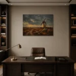 Premium Wall Art Yatay Html Edition – CP-IB-CE-H-004 displayed in a contemporary gallery-inspired room