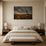 Premium Wall Art Yatay Html Edition – CP-IB-CE-H-004 showcased in an elegant minimalist interior
