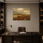 Premium Wall Art Yatay Html Edition – CP-IB-CE-H-005 displayed in a contemporary gallery-inspired room