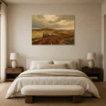 Premium Wall Art Yatay Html Edition – CP-IB-CE-H-005 showcased in an elegant minimalist interior