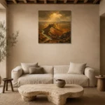 Premium Wall Art Kare Html Edition – CP-IB-CE-S-003 presented in a sophisticated home setting