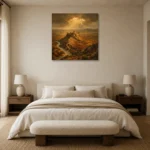 Premium Wall Art Kare Html Edition – CP-IB-CE-S-003 showcased in an elegant minimalist interior