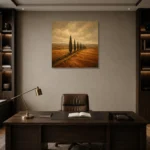 Premium Wall Art Kare Html Edition – CP-IB-CE-S-005 displayed in a contemporary gallery-inspired room