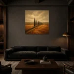 Premium Wall Art Kare Html Edition – CP-IB-CE-S-005 shown in a warm modern interior