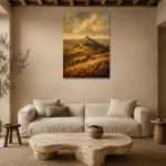 Premium Wall Art Dikey Html Edition – CP-IB-CE-V-001 presented in a sophisticated home setting
