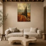 Premium Wall Art Dikey Html Edition – CP-IB-CE-V-005 presented in a sophisticated home setting
