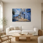 Premium Wall Art Yatay Html Edition – CP-IB-LA-H-001 styled in a refined neutral interior