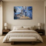 Premium Wall Art Yatay Html Edition – CP-IB-LA-H-001 showcased in an elegant minimalist interior