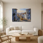 Premium Wall Art Yatay Html Edition – CP-IB-LA-H-002 styled in a refined neutral interior