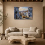 Premium Wall Art Yatay Html Edition – CP-IB-LA-H-002 presented in a sophisticated home setting