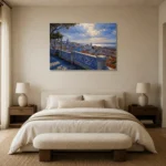 Premium Wall Art Yatay Html Edition – CP-IB-LA-H-003 showcased in an elegant minimalist interior