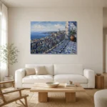 Premium Wall Art Yatay Html Edition – CP-IB-LA-H-005 styled in a refined neutral interior